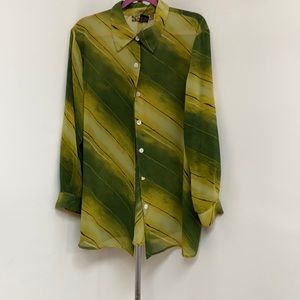 18/20 green multi color ashley stewart